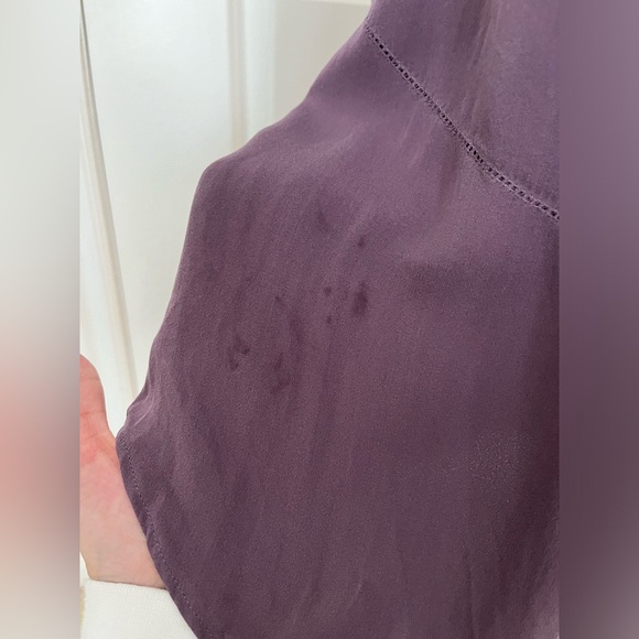 Aritzia purple silk dress - Picture 2 of 10